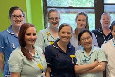 Group of Nurses in a Hospital