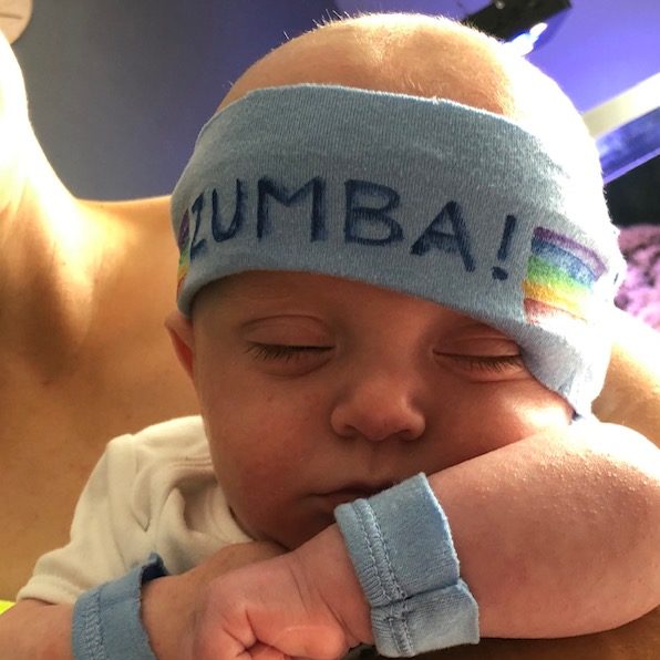 Charlie's Challenge - Baby Wearing Zumba Headband